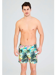 04SH75231 FOREST Kom • Мужские пляжные шорты