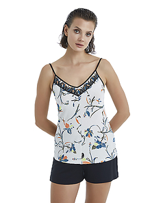 BS60375 BlackSpade Пижама женская Short PJ Set Botanical