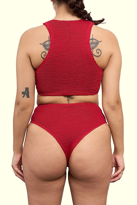 Crop top halter Calamoon