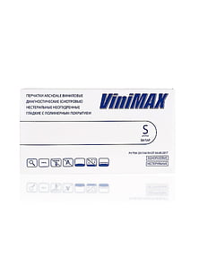 W190427 ViniMax Перчатки виниловые 50 пар