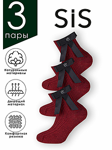 SS2012 Sis Носки женские набор из 3-х пар
