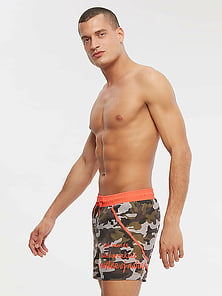 1M11MMSY201-013 HUNTER SHORT Kom Мужские пляжные шорты