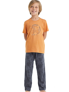 BS40036 BlackSpade • Пижама с шортами для мальчика Dark