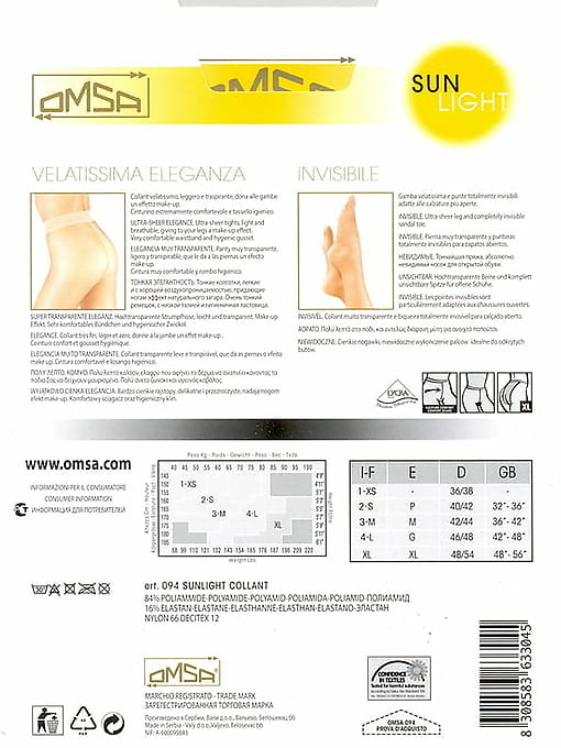 SUN LIGHT-K 8 OMSA