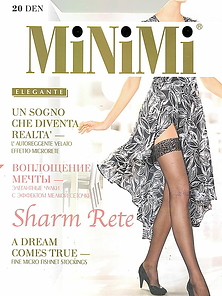 Sharm Rete MiNiMi • Чулки женские с эффектом сетки