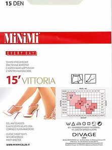 VITTORIA 15 MiNiMi • Колготки женские 15 den